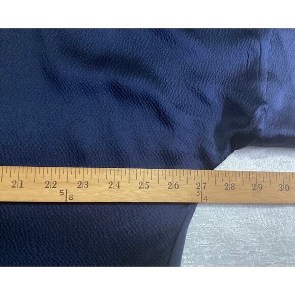 Chicos silk blend relax dollman sleeve size 3 (XL) navy - Picture 7 of 7